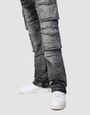 Grindhouse Cargo Straight Fit Tombstone Jeans