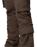 Grindhouse Cargo Straight Fit Denim Jeans With Loops