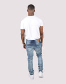 Grindhouse Vintage Rip N Repair Slim Fit Denim Jeans