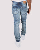 Grindhouse Vintage Rip N Repair Slim Fit Denim Jeans