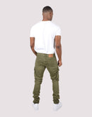 Grindhouse Side Cargo Pocket Denim Jeans