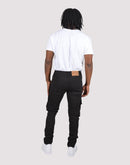 Grindhouse Side Cargo Multi Pocket Denim Jeans