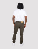Grindhouse Twill Front Cargo Log Zip Pants
