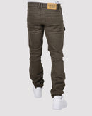 Grindhouse Twill Front Cargo Log Zip Pants