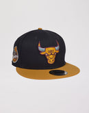 New Era Chicago Bulls 9FIFTY Navy/Flax Snapback