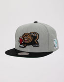 Mitchell & Ness Memphis Grizzlies NBA Melt Stitch Hardwood Classic Snapback Hat