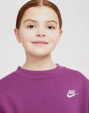 Nike Sportswear Club Fleece Crewneck Sweatshirt-Purple