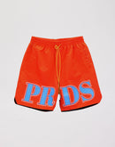Paradise Lost Varsity Amber Nylon Shorts