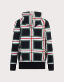 Jordan Plaid Big Boys' Black Hoodie