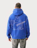 True Religion Super QT Buddha Pullover Fleece Hoodie