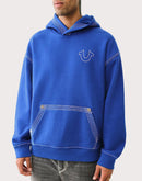 True Religion Super QT Buddha Pullover Fleece Hoodie