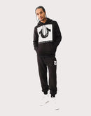 True Religion Crystal Stud Fleece Hoodie