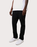 True Religion Ricky Crystal Logo Straight Fit Denim Jeans