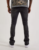 GFTD LA Jazz Stacked Rhinestone Denim Jeans