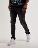 GFTD LA Kevin Slim Rhinestone Denim Jeans