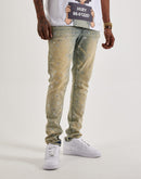 GFTD LA Kevin Slim Rhinestone Denim Jeans
