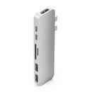 HyperDrive Thunderbolt 3 USB-C for MacBook Pro 13"/15" 2016/2017- Silver