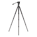 MeVIDEO GlobeTrotter Carbon Fiber Tripod - Black