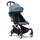 Yoyo3 Stroller White Frame 6+ Bundle - Aqua