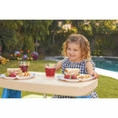 Kids Picnic Table with Umbrella - Grey