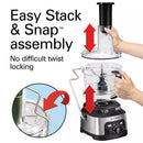 Professional Spiralizing Stack & Snap Food Processor