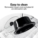 Programmable Defrost Slow Cooker - 6 Quart