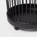 6.6" Iron Wire Utensil Holder - Black