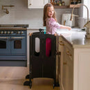 EZ Fold 'N Grow Learning Toddler Tower - Charcoal & Natural