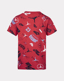 Jordan BOYS LEVELS ALLOVER PRINT TEE GRADE-SCHOOL