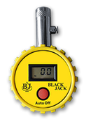 Blackjack GA-453 Round Dial Tire Pressure Gauge Analog Heavy Duty