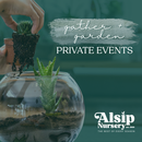 Gather & Garden Event Space Fees