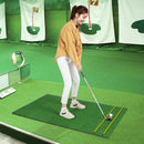 5 X 3 Ft Artificial Turf Grass Practice Mat for Indoors and Outdoors-27mm