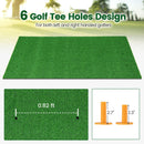 5 X 3 Ft Artificial Turf Grass Practice Mat for Indoors and Outdoors-27mm