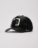 Goorin Bros Leather Panther Trucker Hat