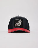 Goorin Bros Leather Wolf Trucker Hat