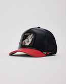 Goorin Bros Leather Wolf Trucker Hat
