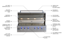 Paradise Grills GXL 45 PROFESSIONAL GRILL- Natural Gas