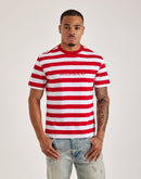 Guess Striped Logo Tee