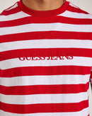 Guess Striped Logo Tee