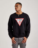 Guess Iconic Triangle Crewneck Sweatshirt