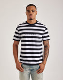 Guess Striped Logo Tee