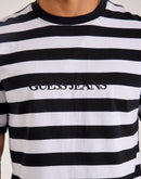 Guess Striped Logo Tee