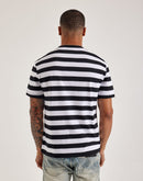 Guess Striped Logo Tee
