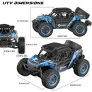 Contixo HC4 Dominator RC Remote Control Offroad 4WD UTV - 1:16 Scale