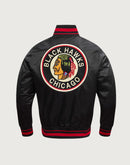 Pro Standard NHL Chicago Blackhawks Retro Classic Rib Satin Jacket