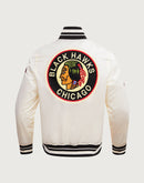 Pro Standard NHL Chicago Blackhawks Retro Classic Rib Satin Jacket