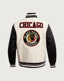 Pro Standard NHL Chicago Blackhawks Retro Classic Rib Wool Varsity Jacket