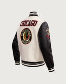 Pro Standard NHL Chicago Blackhawks Retro Classic Rib Wool Varsity Jacket