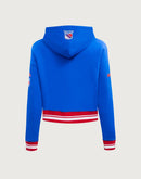 Pro Standard NHL New York Rangers Retro Classic Rib Cropped Hoodie