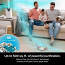 Shark Air Purifier with True HEPA Compact Quiet Clean Sense IQ White